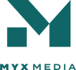 Myx Media Brand & Web Design Vertical Logo